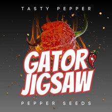 Load image into Gallery viewer, Gator Jig-Saw Orange Pepper Seeds - Tasty Pepper