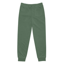 Load image into Gallery viewer, Green sweatpants on a white background