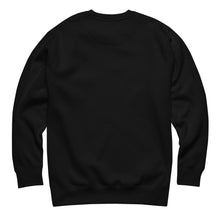 Load image into Gallery viewer, Black sweatshirt on a white background
