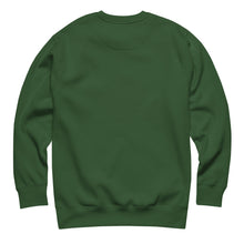 Load image into Gallery viewer, Green sweatshirt on a white background
